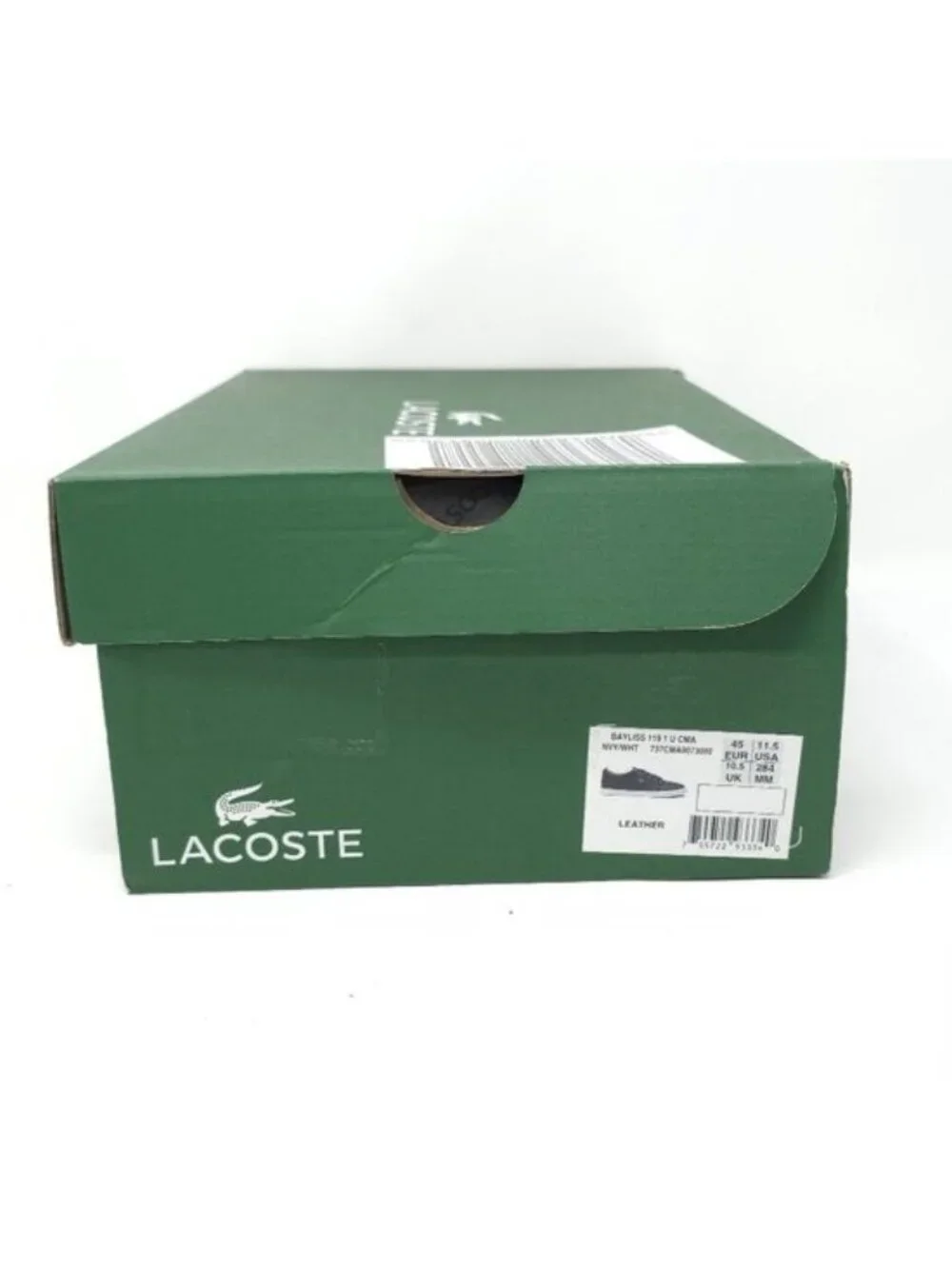 New Lacoste Bayliss 119 1 U Navy Men’s Sneakers 11.5M